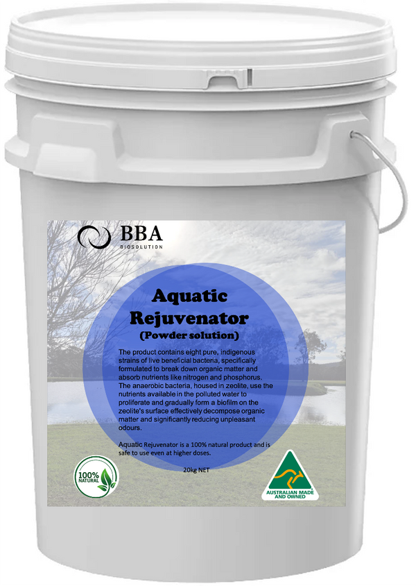 Water Recirculating Powder Aquatic Rejuvenator - Freshwater Powder Solution – BBA Biosolution